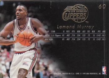 1995-96 Flair #60 Lamond Murray Back
