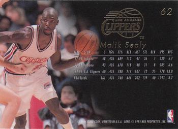 1995-96 Flair #62 Malik Sealy Back