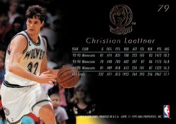 1995-96 Flair #79 Christian Laettner Back