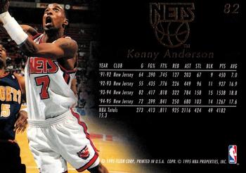 1995-96 Flair #82 Kenny Anderson Back