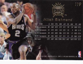 1995-96 Flair #119 Mitch Richmond Back