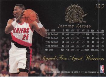 1995-96 Flair #132 Jerome Kersey Back