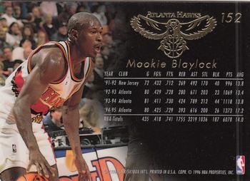1995-96 Flair #152 Mookie Blaylock Back