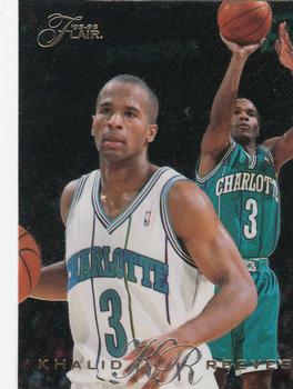 1995-96 Flair #158 Khalid Reeves Front
