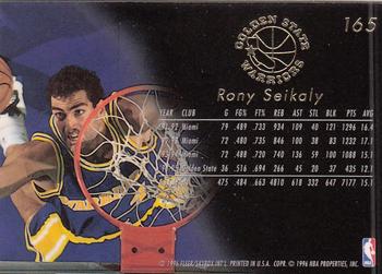 1995-96 Flair #165 Rony Seikaly Back