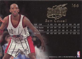 1995-96 Flair #166 Sam Cassell Back