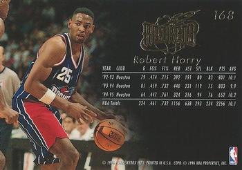 1995-96 Flair #168 Robert Horry Back