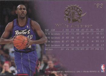 1995-96 Flair #193 Willie Anderson Back