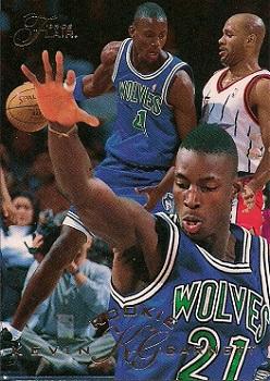 1995-96 Flair #206 Kevin Garnett Front