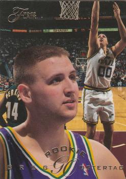 1995-96 Flair #212 Greg Ostertag Front