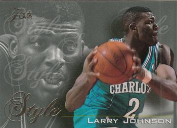 1995-96 Flair #234 Larry Johnson Front