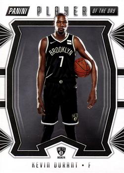 2019-20 Panini Player of the Day #1 Kevin Durant Front