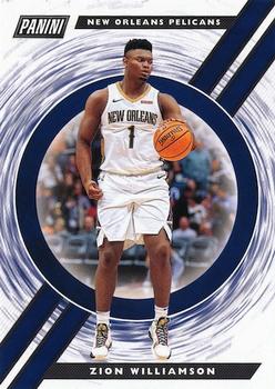 2019-20 Panini Player of the Day #100 Zion Williamson Front