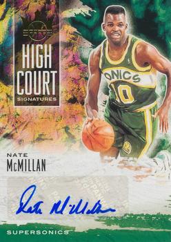 2019-20 Panini Court Kings - High Court Signatures #HC-NMC Nate McMillan Front
