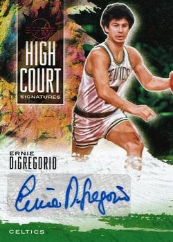 2019-20 Panini Court Kings - High Court Signatures Ruby #HC-EDG Ernie DiGregorio Front