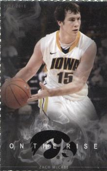 2012-13 Iowa Hawkeyes #NNO Zach McCabe Front