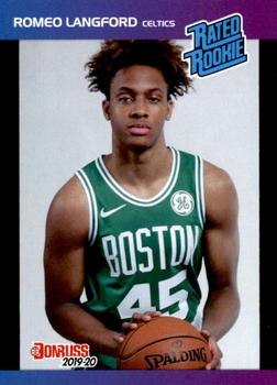 2019-20 Panini Instant Rated Rookie Retro #13 Romeo Langford Front