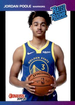 2019-20 Panini Instant Rated Rookie Retro #23 Jordan Poole Front