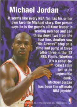 1995-96 Flair - Anticipation #2 Michael Jordan Back