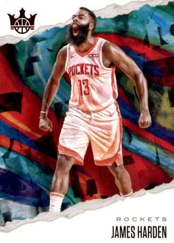 2019-20 Panini Court Kings - Ruby #1 James Harden Front