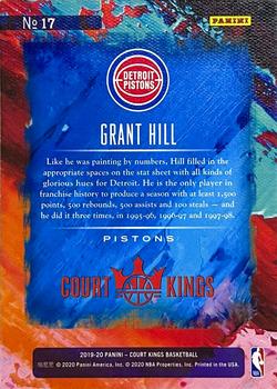 2019-20 Panini Court Kings - Academy of Fine Arts #17 Grant Hill Back