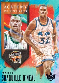 2019-20 Panini Court Kings - Academy of Fine Arts Amethyst #16 Shaquille O'Neal Front