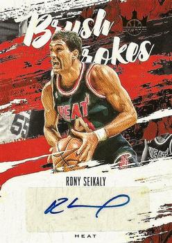 2019-20 Panini Court Kings - Brush Strokes #BR-RSE Rony Seikaly Front