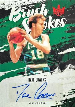 2019-20 Panini Court Kings - Brush Strokes Ruby #BR-DCO Dave Cowens Front