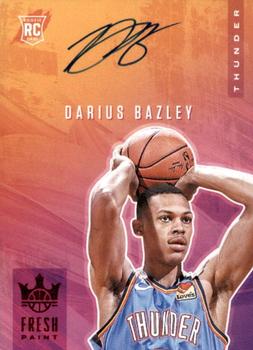 2019-20 Panini Court Kings - Fresh Paint Ruby #FP-DBZ Darius Bazley Front