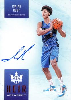 2019-20 Panini Court Kings - Heir Apparent Ruby #HA-IRO Isaiah Roby Front