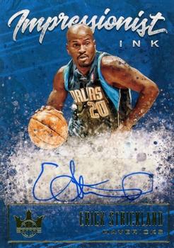 2019-20 Panini Court Kings - Impressionist Ink #II-EST Erick Strickland Front