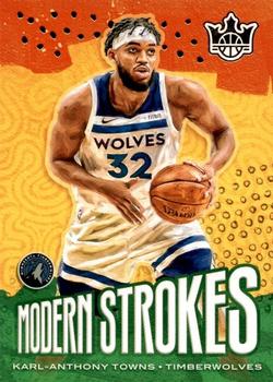 2019-20 Panini Court Kings - Modern Strokes #1 Karl-Anthony Towns Front