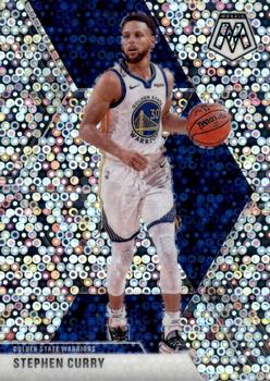 2019-20 Panini Mosaic - Fast Break Silver #70 Stephen Curry Front
