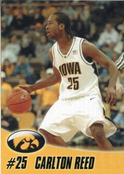 2005-06 Panchero's Iowa Hawkeyes #NNO Carlton Reed Front