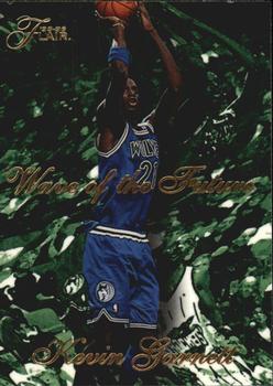 1995-96 Flair - Wave of the Future #3 Kevin Garnett Front