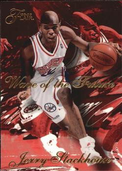 1995-96 Flair - Wave of the Future #8 Jerry Stackhouse Front