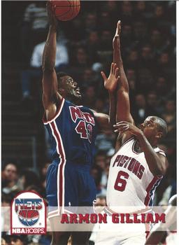 1993-94 Hoops McCain Ellio's New Jersey Nets #ME-8 Armon Gilliam Front
