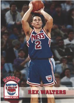 1993-94 Hoops McCain Ellio's New Jersey Nets #ME-12 Rex Walters Front