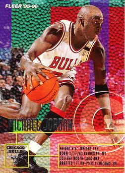 1995-96 Fleer #22 Michael Jordan Front