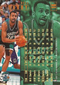 1995-96 Fleer #16 Dell Curry Back