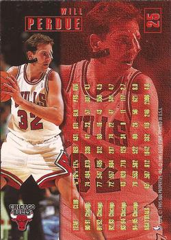 1995-96 Fleer #25 Will Perdue Back