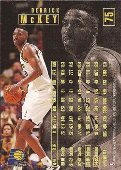 1995-96 Fleer #75 Derrick McKey Back