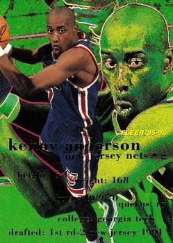 1995-96 Fleer #112 Kenny Anderson Front