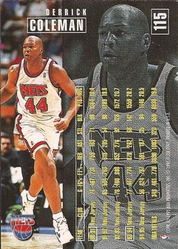 1995-96 Fleer #115 Derrick Coleman Back