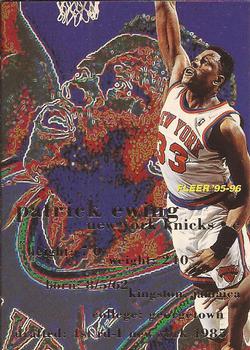 1995-96 Fleer #120 Patrick Ewing Front
