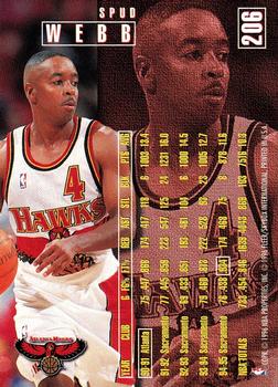 1995-96 Fleer #206 Spud Webb Back