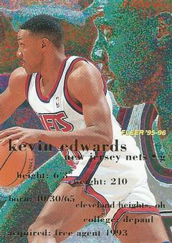 1995-96 Fleer #239 Kevin Edwards Front