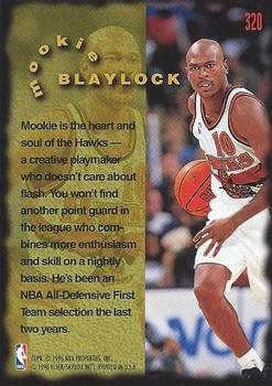 1995-96 Fleer #320 Mookie Blaylock Back