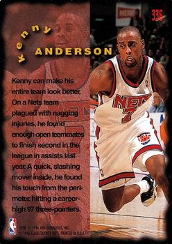 1995-96 Fleer #336 Kenny Anderson Back