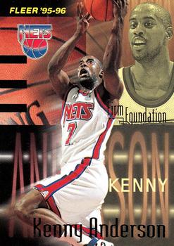 1995-96 Fleer #336 Kenny Anderson Front